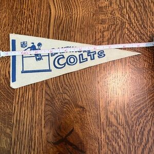 Vintage Baltimore Colts Pennant